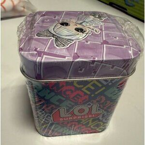 LOL Surprise Dance Collectible Tin With Charm Wristlet Magnet Cards & Puffy Stic